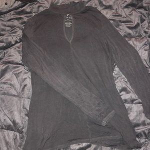 American Eagle Long sleeve Turtleneck Grey top